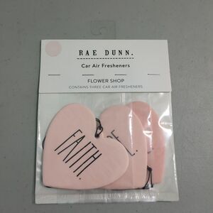 RAE DUNN Signature Collection Set of 3 Car love Fresheners flower shop scent